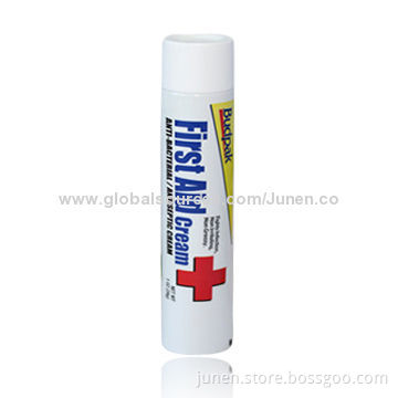Plastic tube packaging, different capacities, customized printing ways accepted, fast delivery